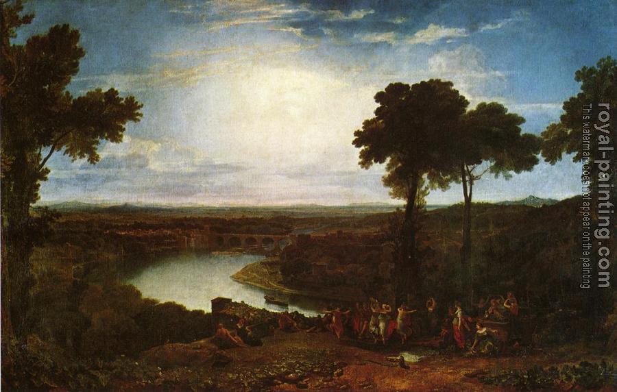 Joseph Mallord William Turner : The Festival Upon the Opening of the Vintage at Macon